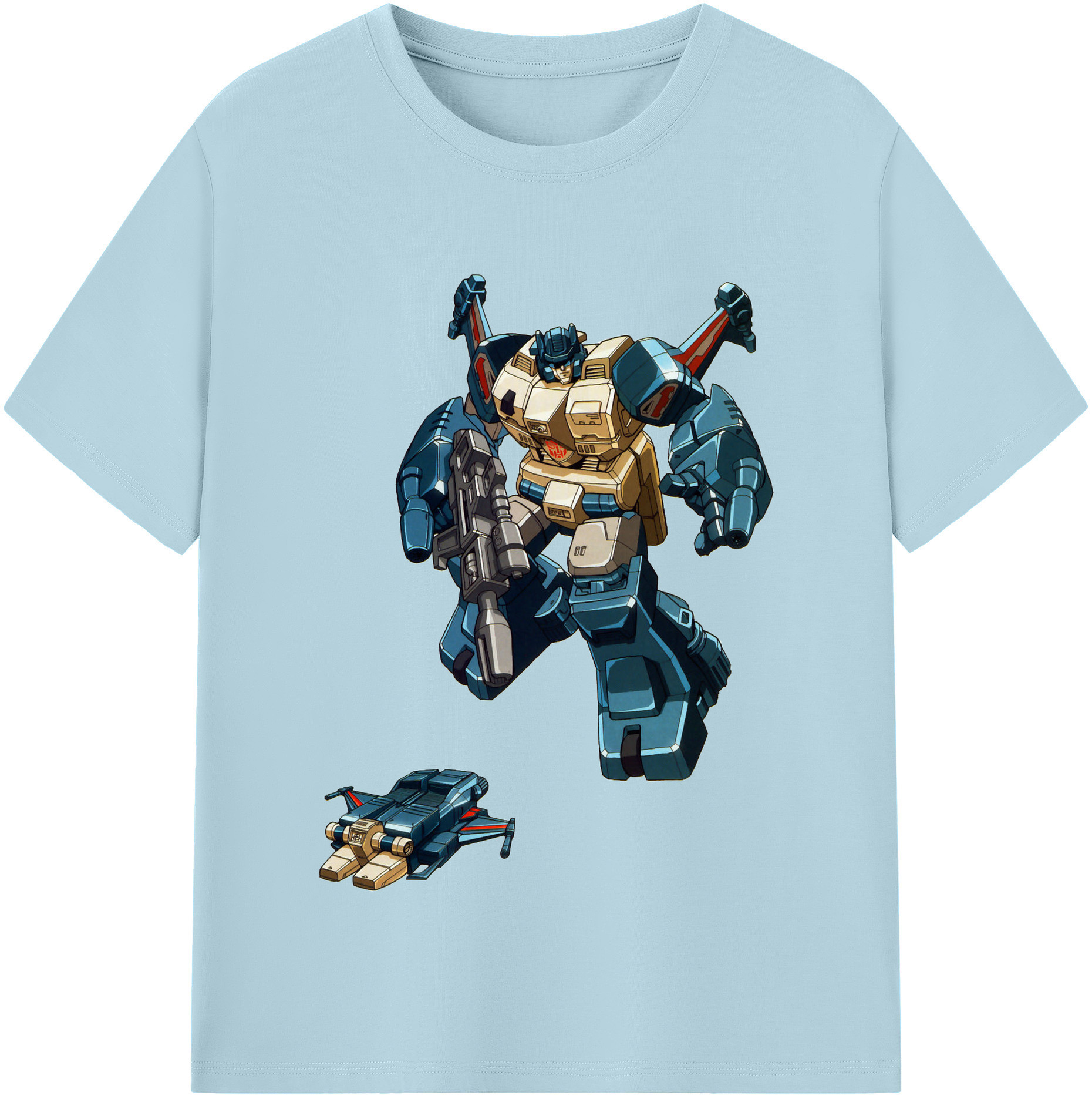 （画像用）  綿100％半袖Tシャツ（フロントプリント）